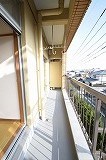 サニーハマノ ベランダ