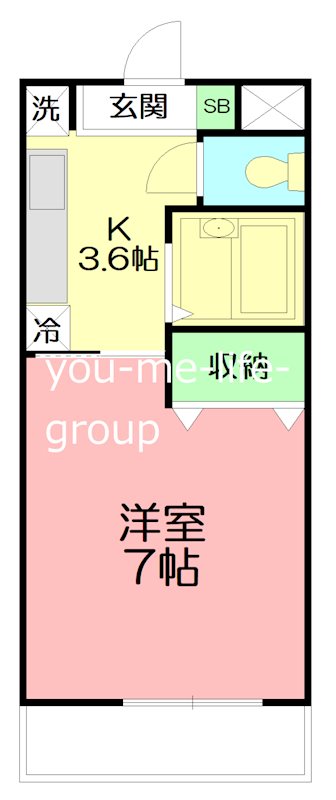 セレッソ　クエスタ湘南 306号室 間取り