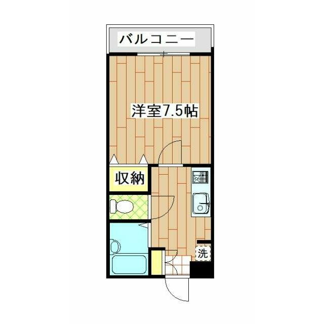 横浜元町ガーデン12 305号室 間取り