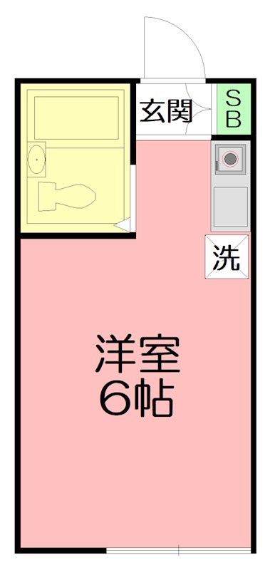 コーポヒロキ 103号室 間取り