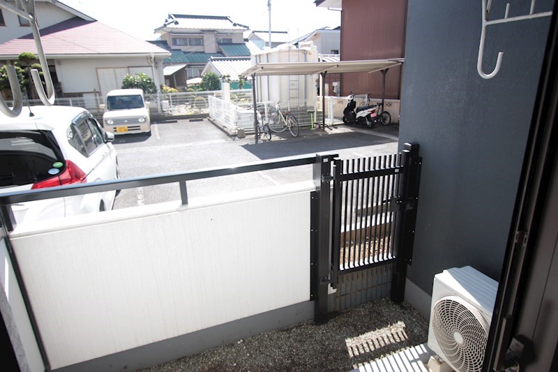 レジデンス欅 ベランダ