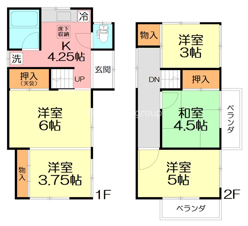 かしわ台戸建 間取り
