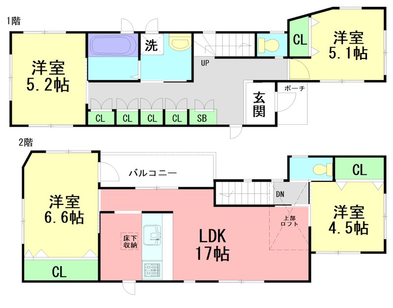 横浜元町ガーデン２６　離宮 間取り