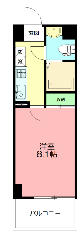 メゾンド・ピア8 203号室 間取り