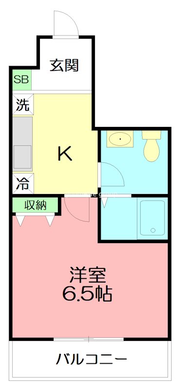 FEELO 305号室 間取り