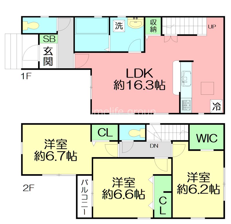 Ｓｕｍａｉ－ｔｏ茅ヶ崎市香川０１ 間取り
