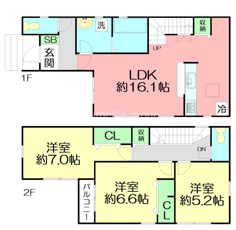 Ｓｕｍａｉ－ｔｏ茅ヶ崎市香川０２ 間取り