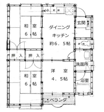 ハイム・フローラA 103号室 間取り