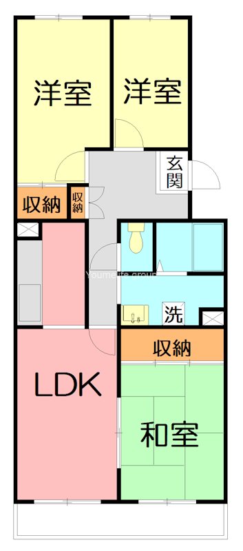 メゾン　ソノベ 205号室 間取り