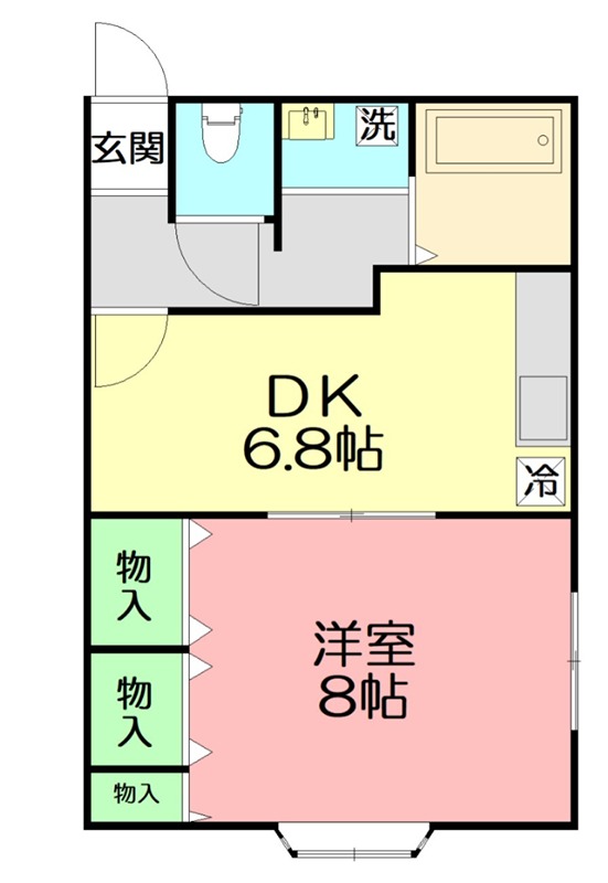グリーンハイムⅡ 間取り