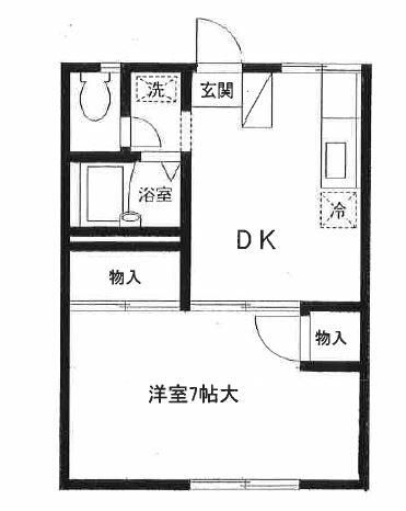 エステート　ピッコロ 202号室 間取り