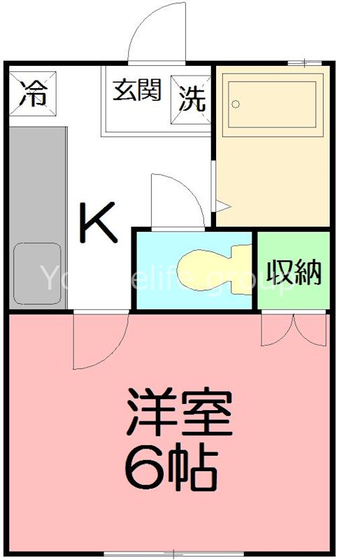 メゾーンK 103号室 間取り