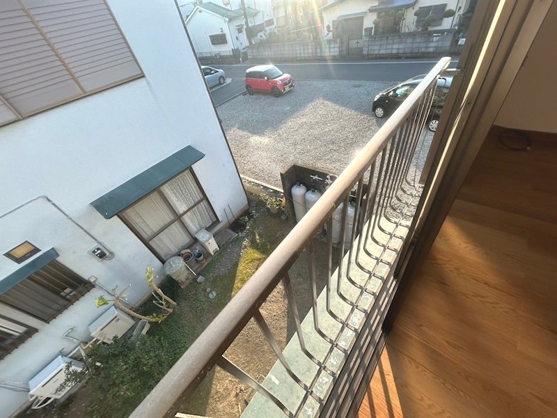 コーポユズＢ棟 ベランダ