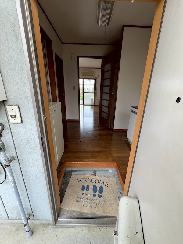 コーポあすなろ  玄関