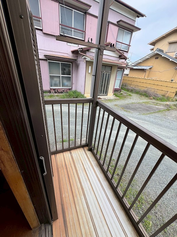 コーポあすなろ  ベランダ