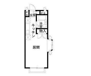 エステートピアライフⅡ 101号室 間取り