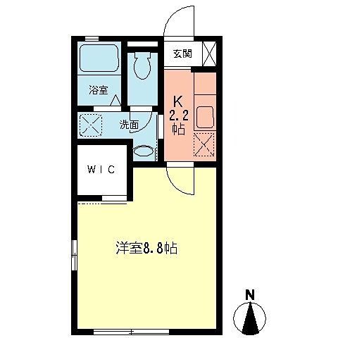 ノーチェ湘南 103号室 間取り
