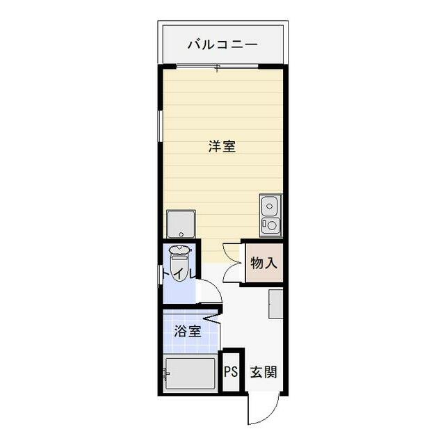 サンパティオ 310号室 間取り