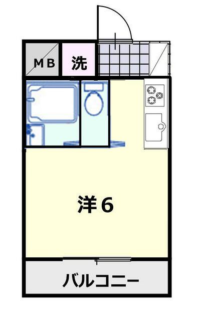 ひかりビル 402号室 間取り