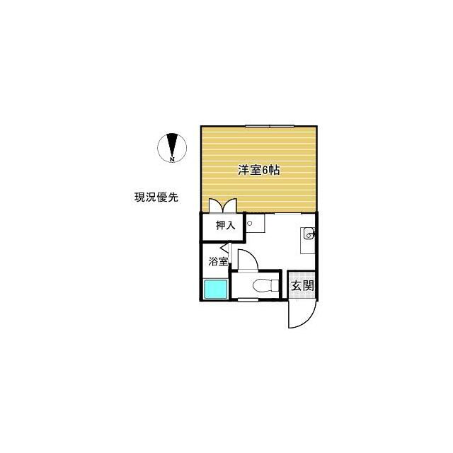 エクセル湘南A 203号室 間取り