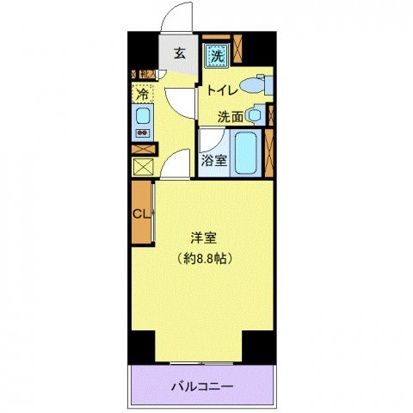 Access湘南平塚 1001号室 間取り