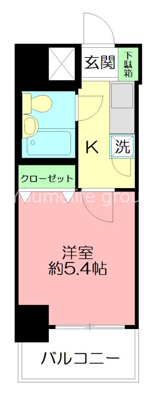 ライオンズプラザ平塚第2 908号室 間取り