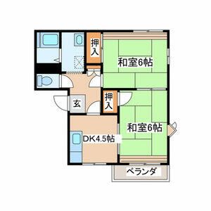 ＫプラットハウスＢ棟 間取り