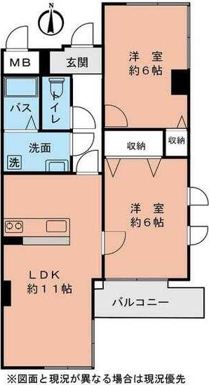 メゾンM・K（メゾンエムケイ） 間取り