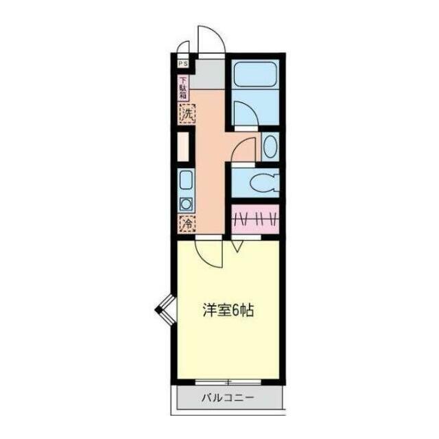 アンクレージュ 203号室 間取り