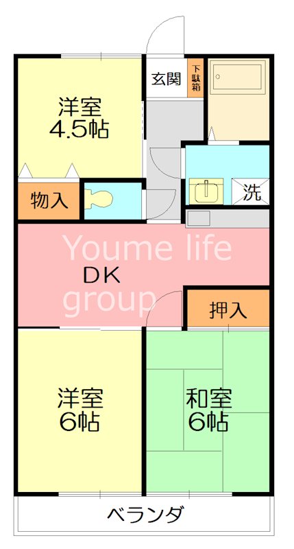 プランドール湘南 間取り