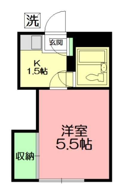 ＭＴ本厚木 205号室 間取り