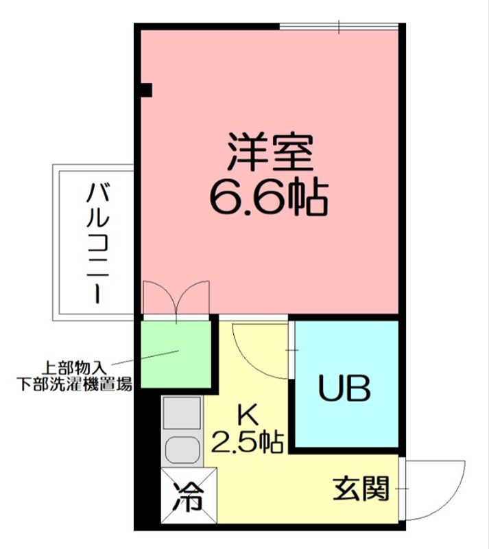 MONくげぬま 202号室 間取り