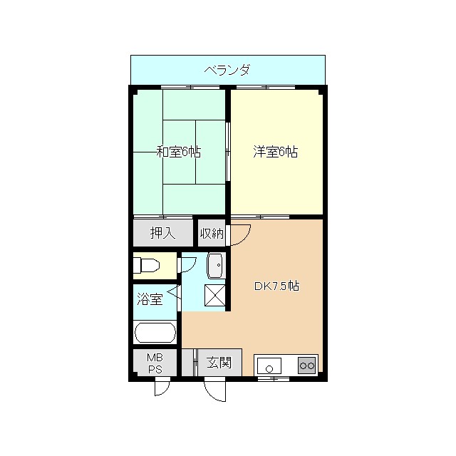 脇島ビル 403号室 間取り