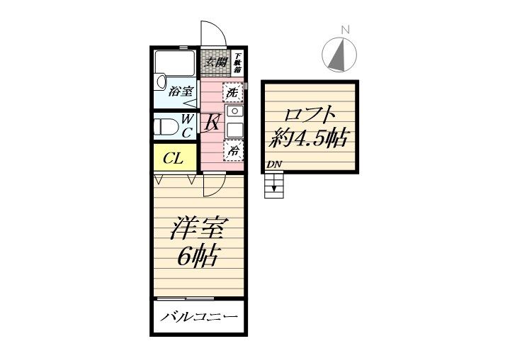 グラン・デ・リーベル 103号室 間取り