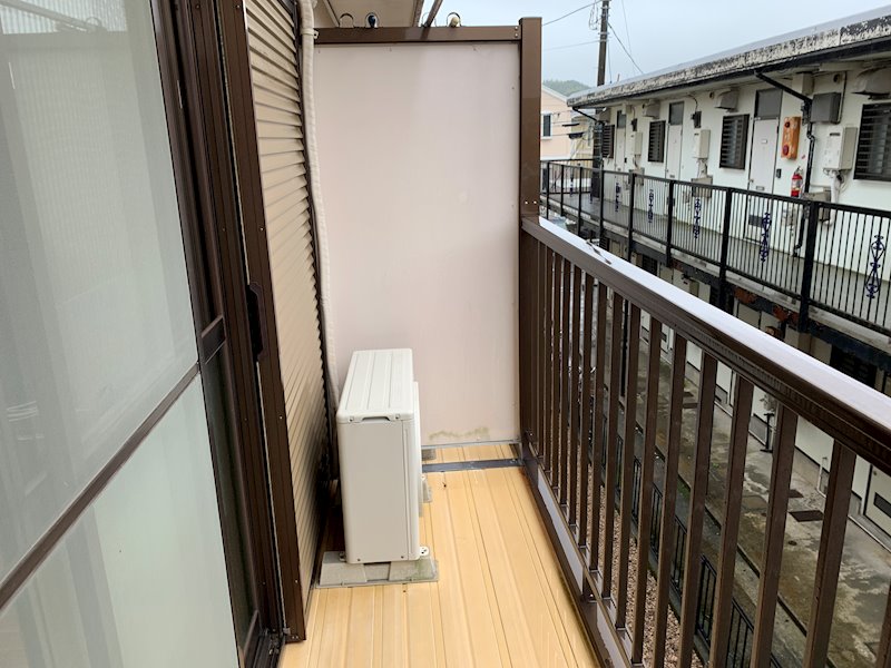 NYハイツⅡ ベランダ