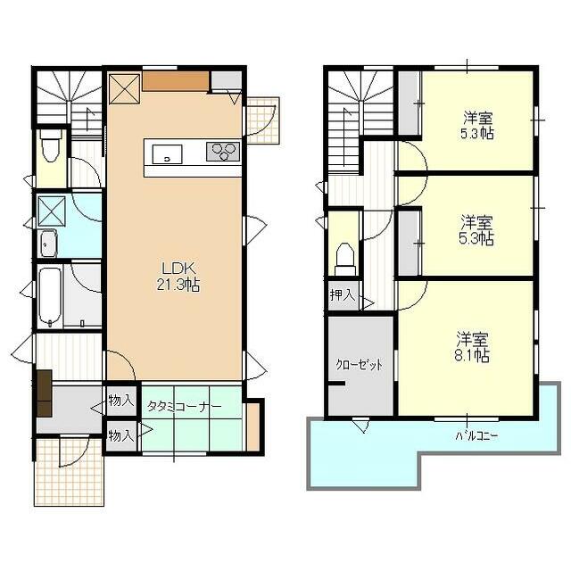 ヒルズガーデン湘南羽鳥 間取り