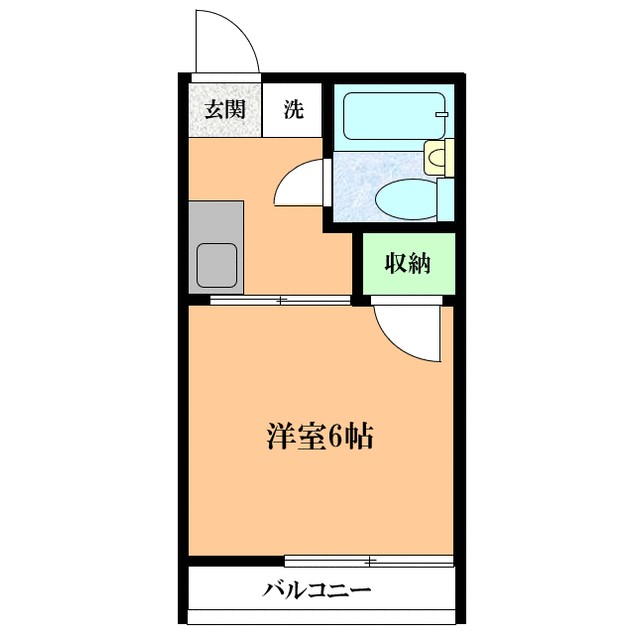 アーバン２１ 205号室 間取り