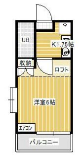 ファインビレッジⅢ 203号室 間取り