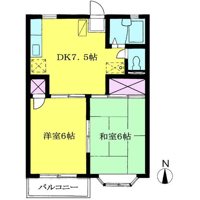 ブリリアントさがみ野 102号室 間取り