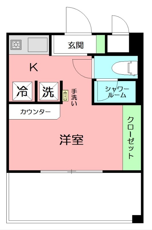 クリオ藤沢本町壱番館 503号室 間取り