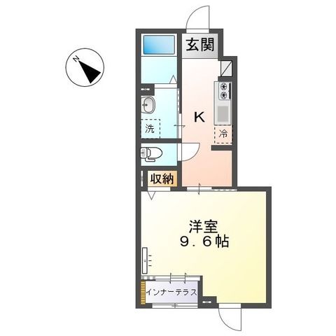 アメニティ湘南Ⅱ 102号室 間取り