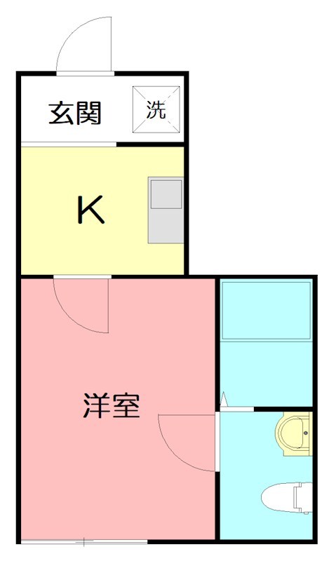 ソフィアエヌ湘南平塚 203号室 間取り