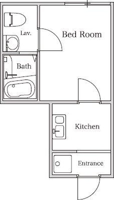 ソフィアエヌ湘南平塚 203号室 間取り