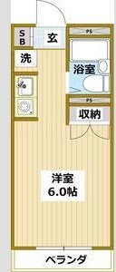 秦野パークアベニュー　A棟 503号室 間取り