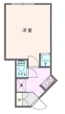 メイプル末廣21 103号室 間取り