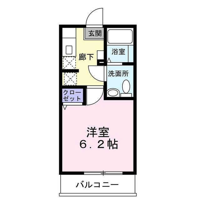 ハウズライフ厚木二番館 204号室 間取り