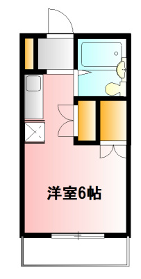 ハイツラビット 105号室 間取り