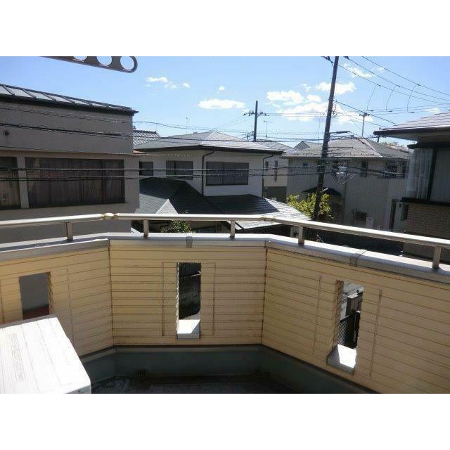 戸室戸建 ベランダ