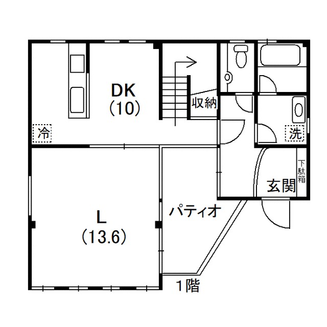 寿町貸家 間取り