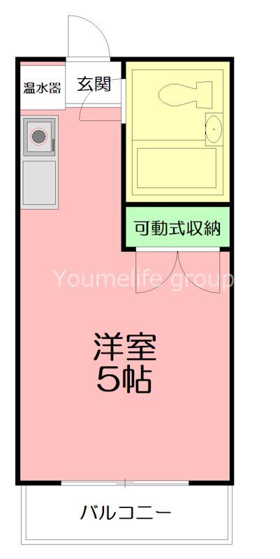 三貴ハイム 401号室 間取り